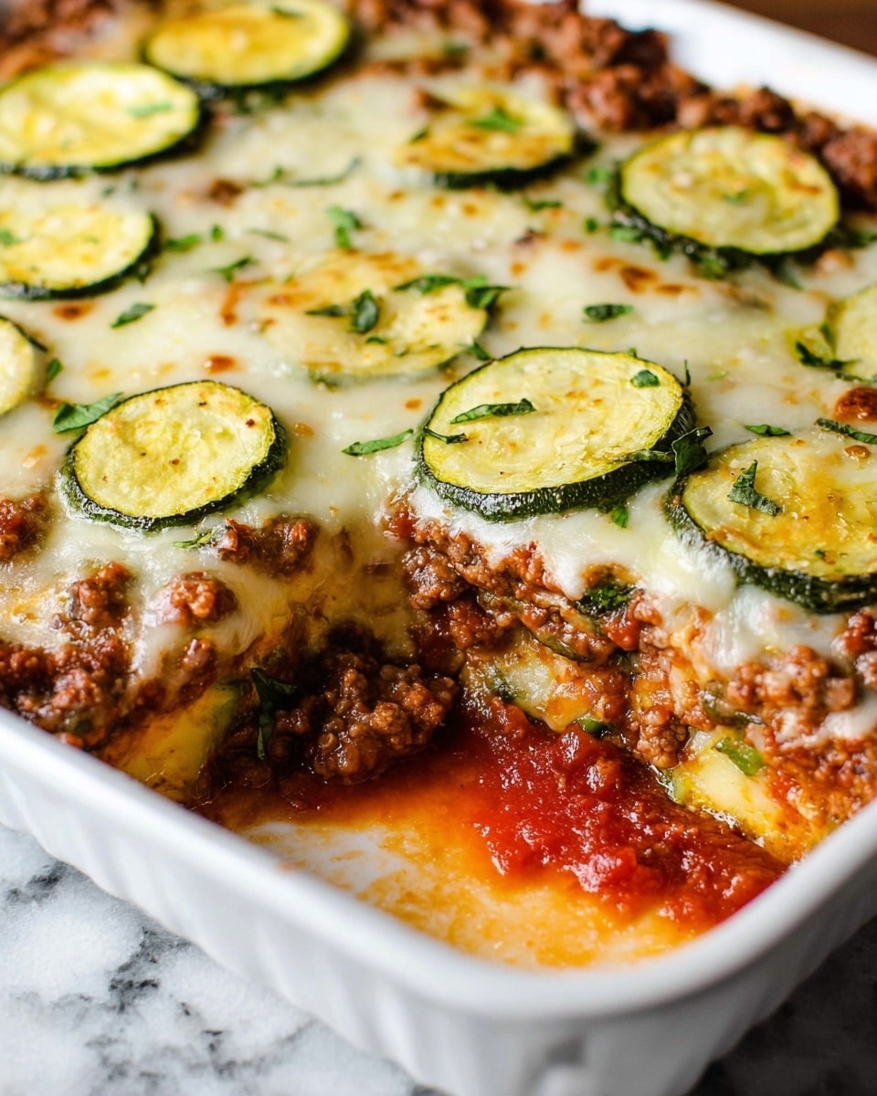 Ground Beef and Zucchini Casserole Recipe