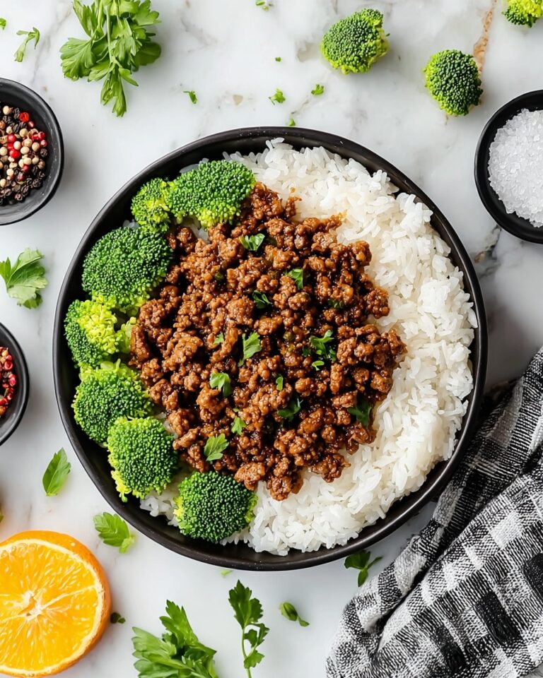 Teriyaki Ground Turkey Bowl Recipe