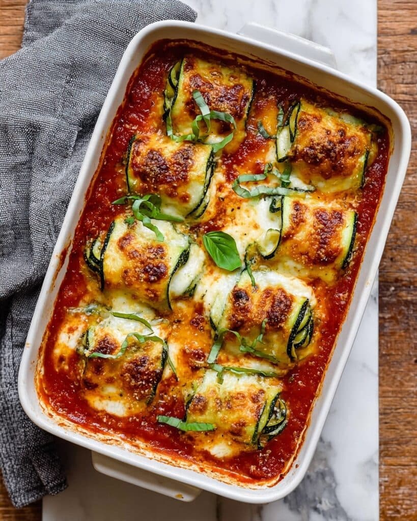 Vegan Zucchini Lasagna with Sautéed Vegetables and Cheesy Layers Recipe