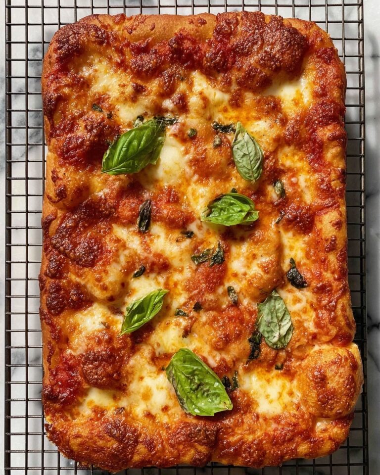Margherita Pizza Focaccia Recipe