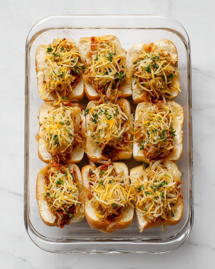 Cheesy Stuffed Chicken Rolls with Caramelized Onions Recipe