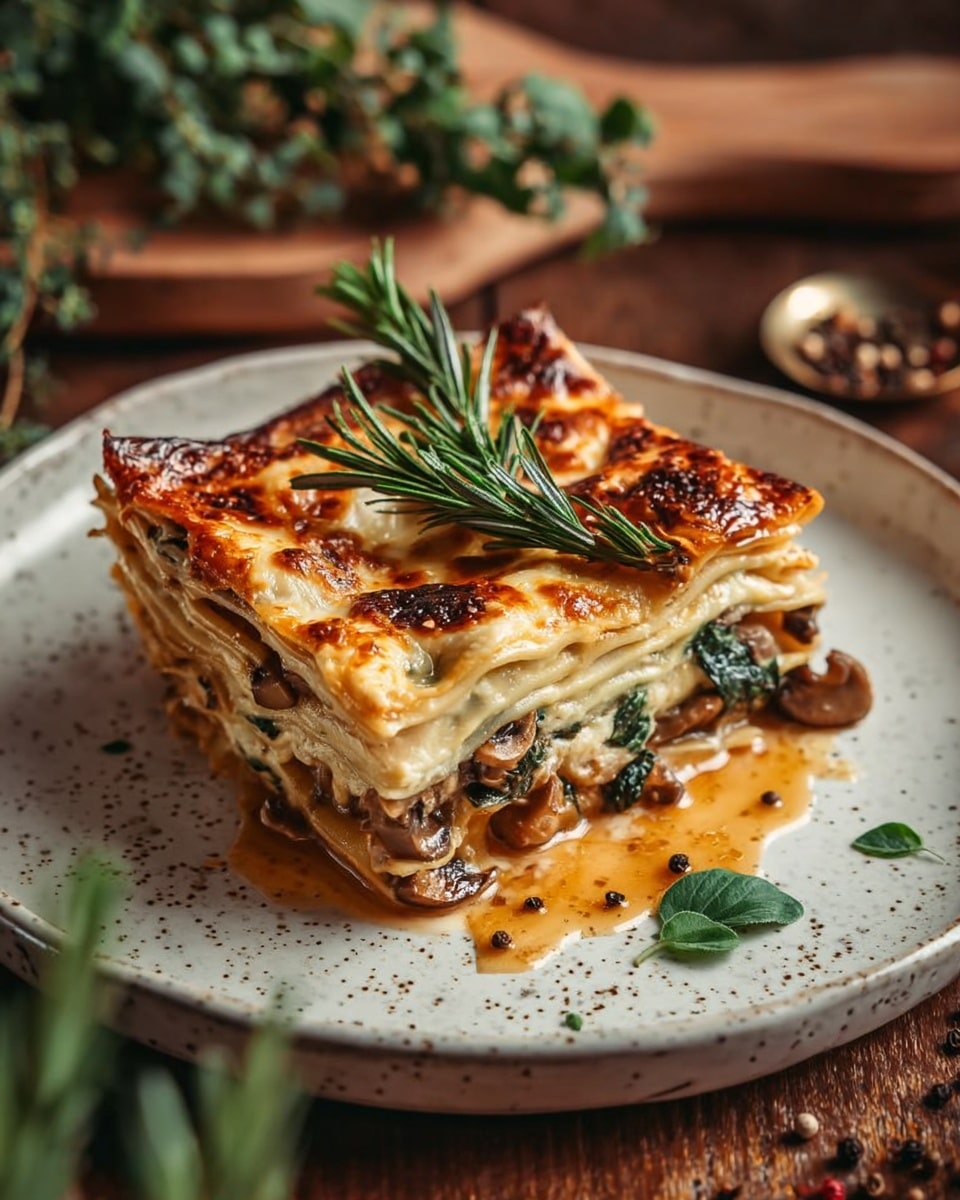 A clear glass baking dish with layered lasagna sits on a white marbled surface partly covered by a dark blue and white patterned cloth. The lasagna has multiple layers, with a thick bottom layer of flat pasta sheets visible around the edges, topped by a rich, chunky reddish-brown meat sauce mixed with tomato, evenly spread across the top. The whole surface is sprinkled with a fine layer of white grated cheese, giving it a slightly grainy texture that contrasts with the sauce underneath. In the upper right corner, a white plate with a blue and teal floral pattern holds a small mound of extra grated cheese, with a silver spoon resting beside it. Photo taken with an iphone --ar 4:5 --v 7