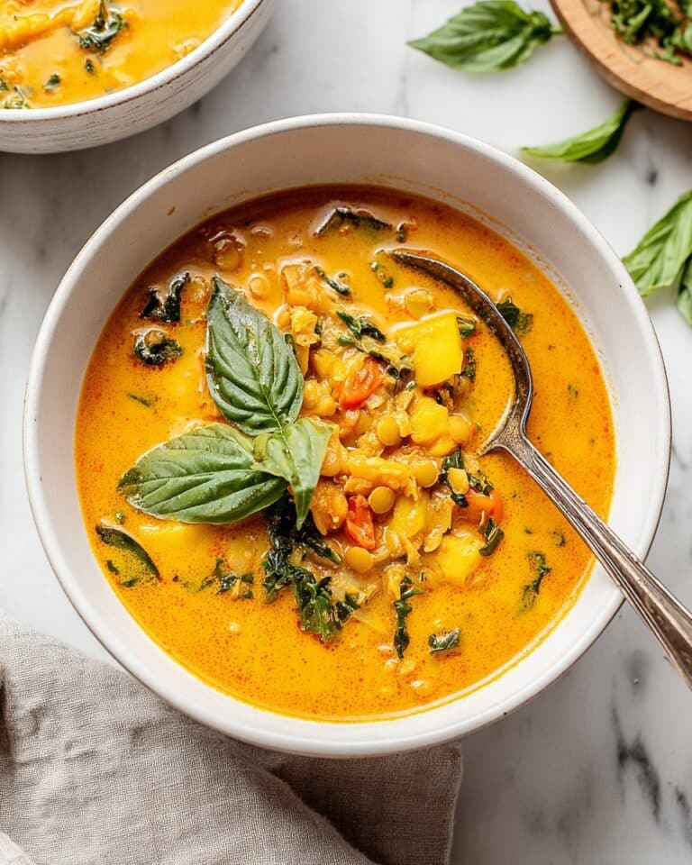 Ginger Turmeric Coconut Soup Recipe